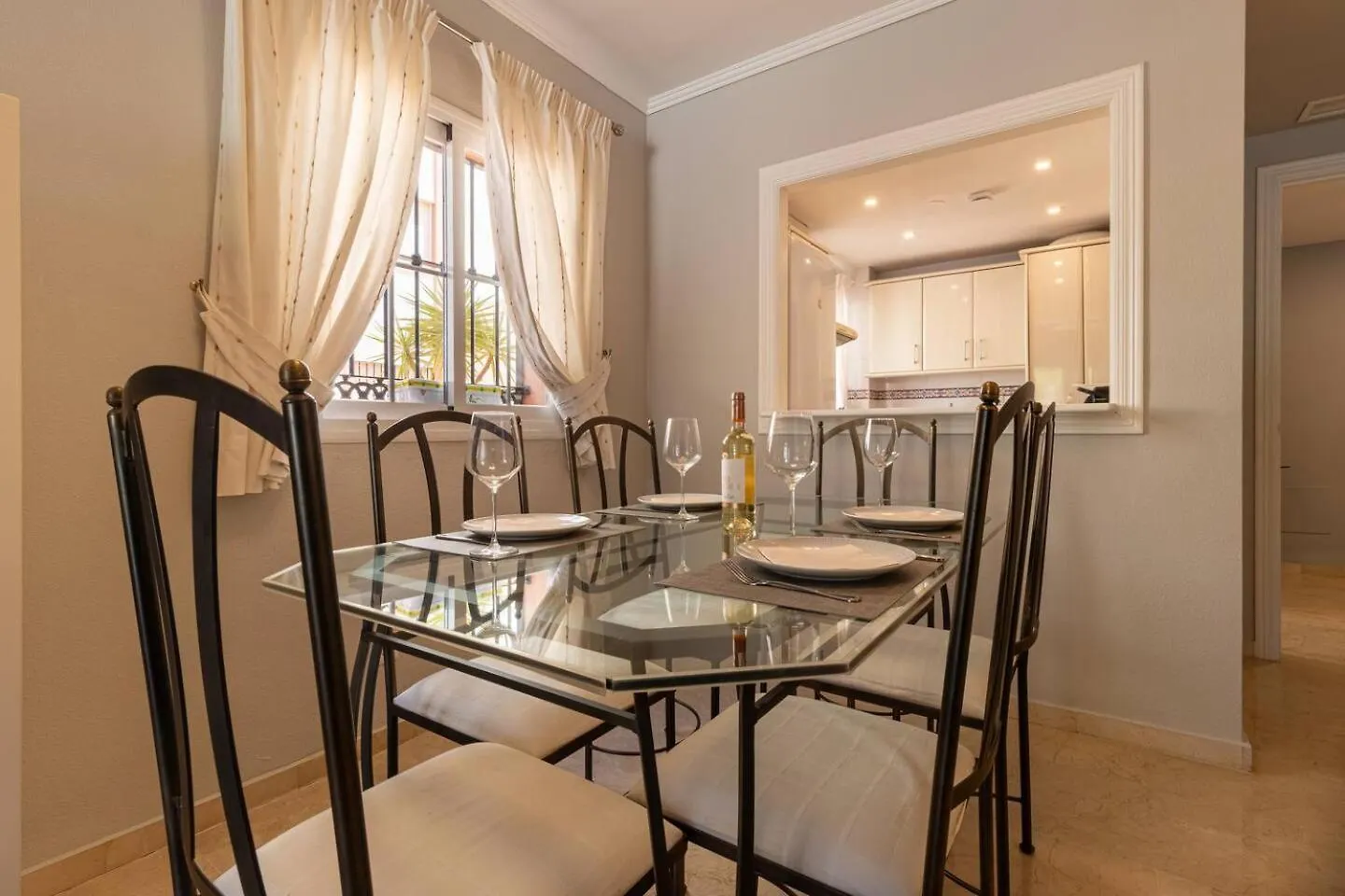 Mijas Golf 3-Bed Ground Floor Direct Pool Access Daire Santa Fe de los Boliches İspanya